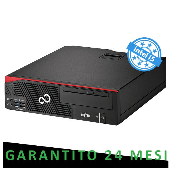 RINOVO PC REFURBISHED FUJITSU ESPRIMO D556-756 SFF i5-6X00 DDR4 8GB SSD 240GB WIN 10 PRO U