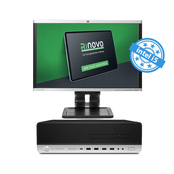 RINOVO BUNDLE PC HP REFURBISHED DM 600-800 G3 I5-6X00 8GB 240SSD W10 2Y RN65522202 + RNLA2