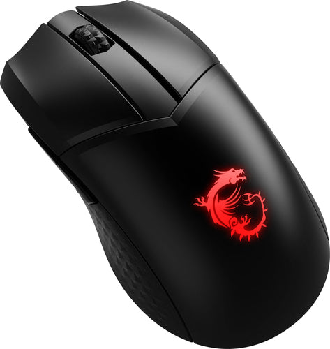 MSI MOUSE GAMING CLUTCH GM41 LIGHTWEIGHT WIRELESS, 16000 DPI, SWITCH OMRON, SUPPORTO DRAGO