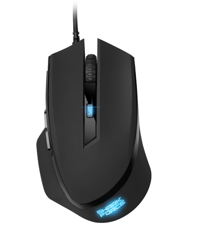 SHARKOON MOUSE GAMING SHARK-FORCE2-BL, 4200 DPI, USB, 1.8MT, NERO