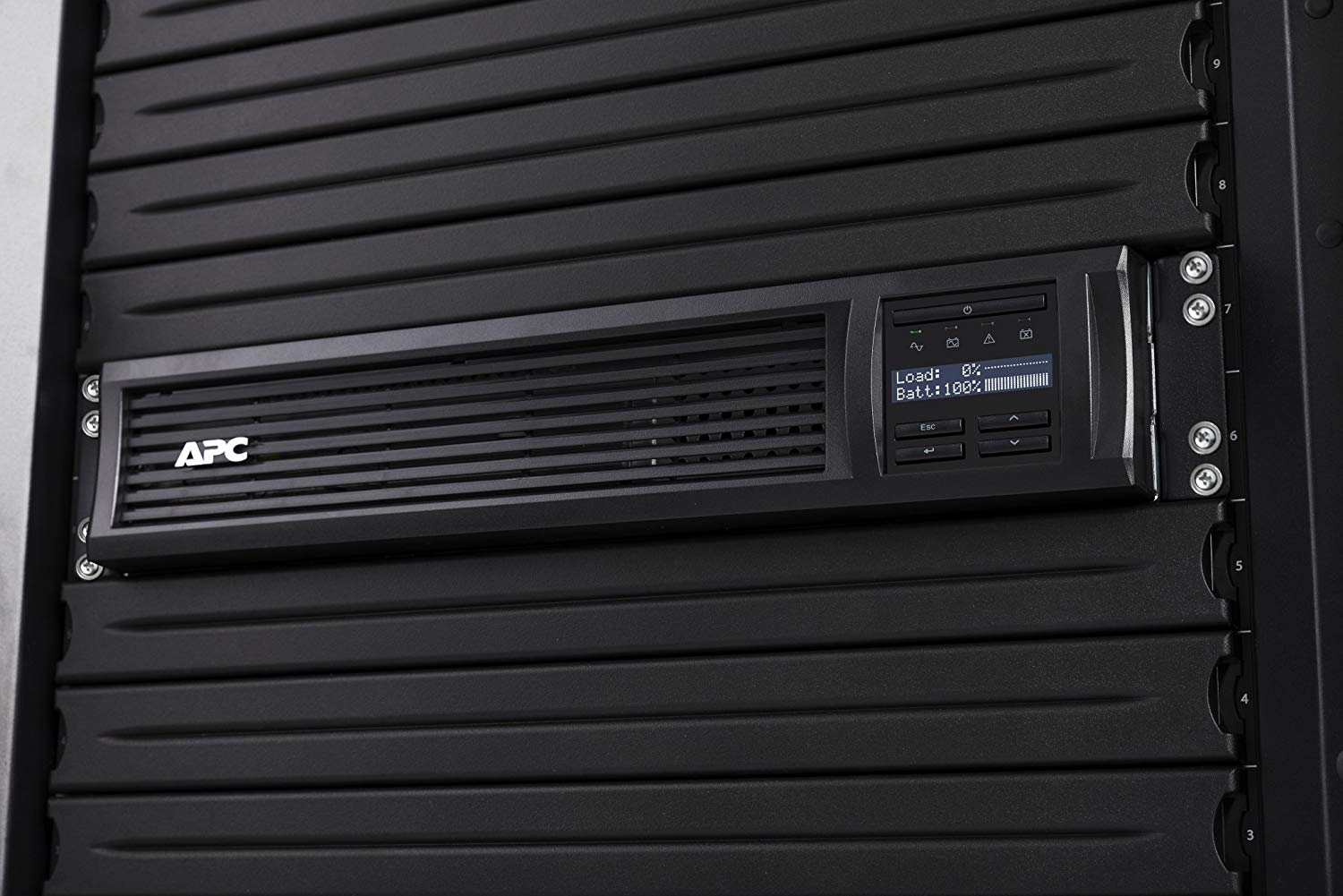 APC SMART-UPS 1000VA LCD RM 2U WITH SMARTCONNECT