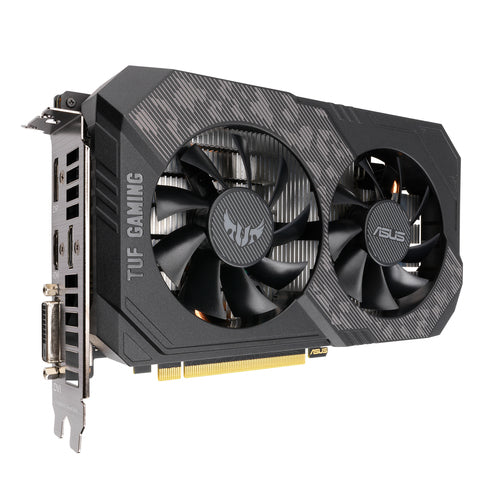 ASUS VGA GEFORCE GTX 1660 Ti, TUF-GTX1660TI-O6G-EVO-GAMING, 6GB GDDR6, DVI/HDMI/2DP, 90YV0