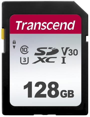 TRANSCEND MEMORY CARD 128GB SD Card UHS-I U1