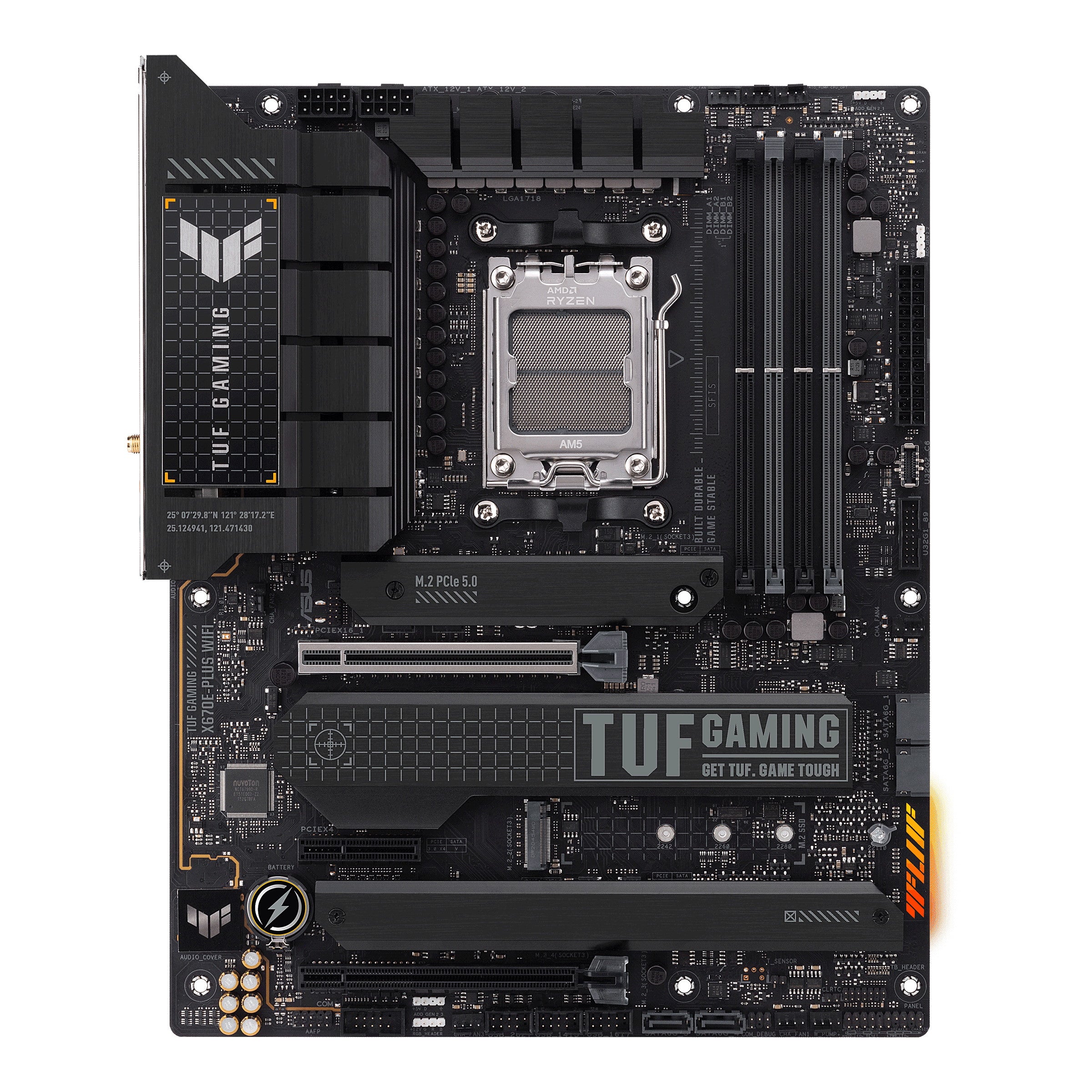 ASUS MB AMD X670E, TUF GAMING X670E-PLUS WIFI DDR5, AM5, ATX, 90MB1BK0-M0EAY0