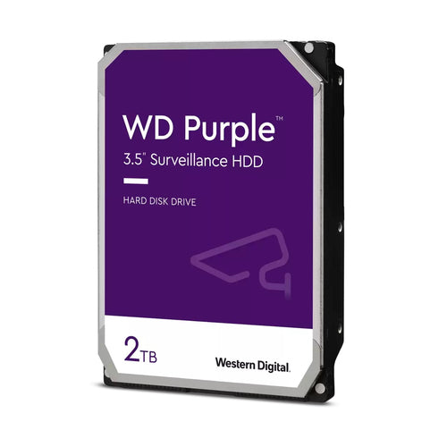WESTERN DIGITAL HDD PURPLE 2TB 3,5&#34; 5400RPM SATA 6GB/S BUFFER 256MB