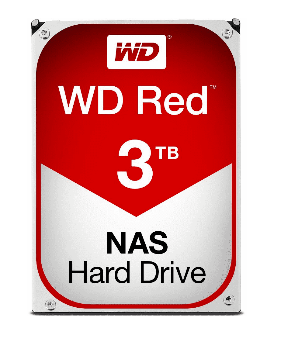 WESTERN DIGITAL HDD RED 3TB 3,5 5400RPM SATA 6GB/S BUFFER 64MB