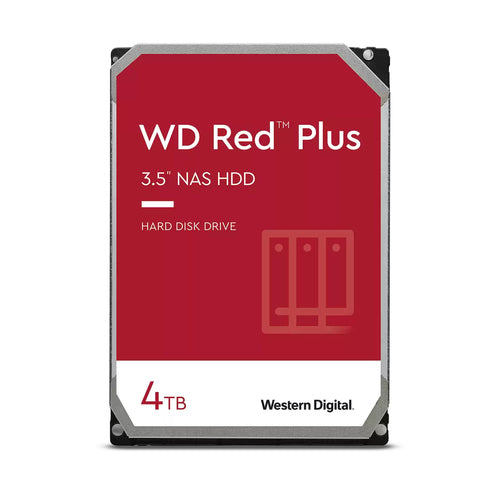 WESTERN DIGITAL HDD RED 4TB 3,5&#34; 5400RPM SATA 6GB/S BUFFER 256MB