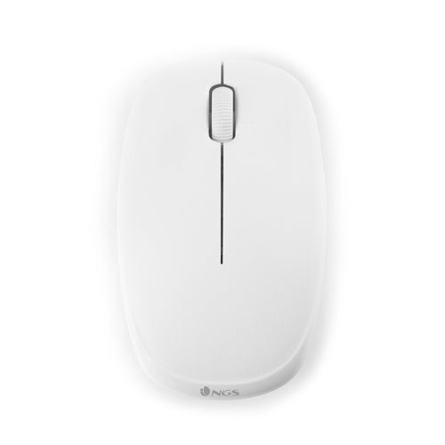 NGS MOUSE OTTICO WIRELESS 1200DPI CON 2 TASTI + ROTELLA SCORRIMENTO COLORE BIANCO