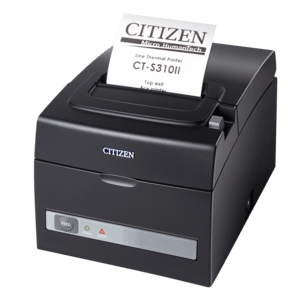 CITIZEN CT-S310II, DUAL-IF, 8 PUNTI /MM (203DPI), CUTTER, BIANCO