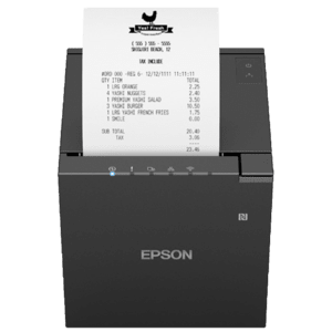 EPSON TM-M30III, USB, USB-C, ETHERNET, 8 PUNTI/MM (203 DPI), TAGLIERINA, BIANCO