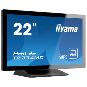 IIYAMA PROLITE T2254MSC-B1AG, 54.6CM (21.5''), PROJECTED CAPACITIVE, 10 TP, FULL HD, BLACK