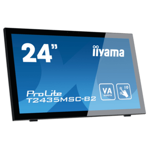 IIYAMA PROLITE T2455MSC-B1, PROJECTED CAPACITIVE, 10 TP, FULL HD, BLACK