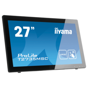 IIYAMA PROLITE T2736MSC-B1, 68,6 CM (27''), PROJECTED CAPACITIVE, 10 TP, FULL HD, BLACK