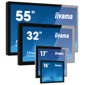 IIYAMA PROLITE TF1534MC-B7X, 38.1 CM (15''), PROJECTED CAPACITIVE, 10 TP, BLACK