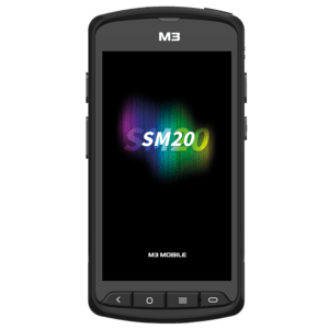 M3 MOBILE SM20X, 2D, SE4710, USB, BT (5.1), WI-FI, 4G, NFC, GPS, DISP., GMS, RB, BLACK, AN